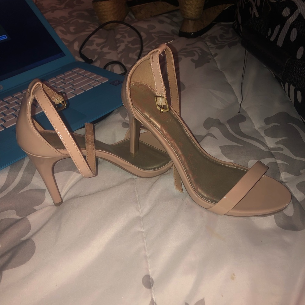 Tan shoes
